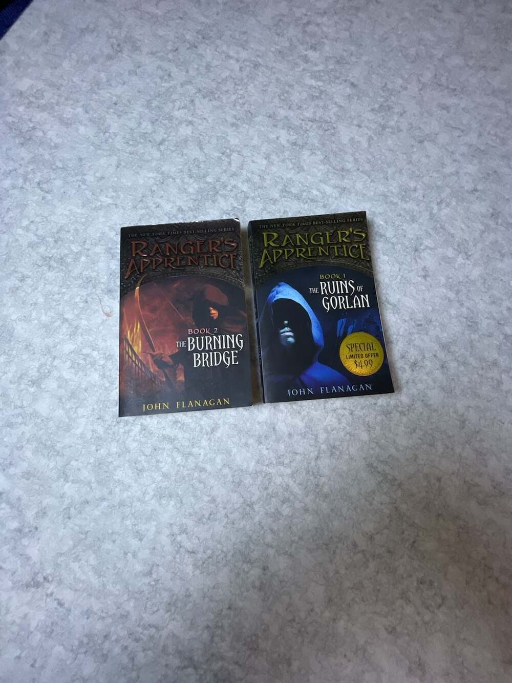 Ranger's Apprentice Books 1 & 2: The Ruins of Gorlan and The Burning Bridge